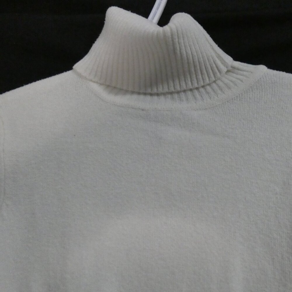 COSTA BLANCA - Knitwear | small - medium | Ivory Ribbed Turtleneck Sweater - Picture 4 of 15